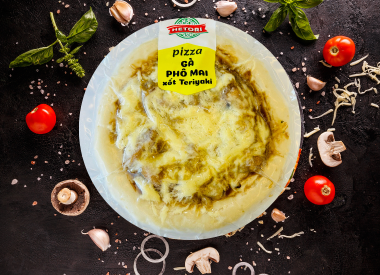 Pizza Gà Phô Mai sốt Teriyaki 280g
