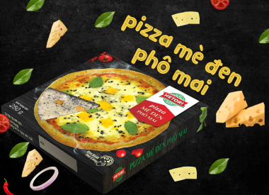 Pizza Mè Đen Phô Mai