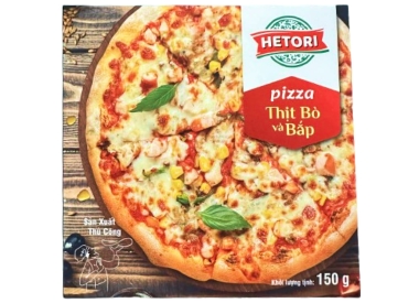 Pizza Thịt Bò Và Bắp 150g